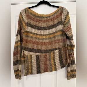Sarah Pacini Multicolor Striped Sweater